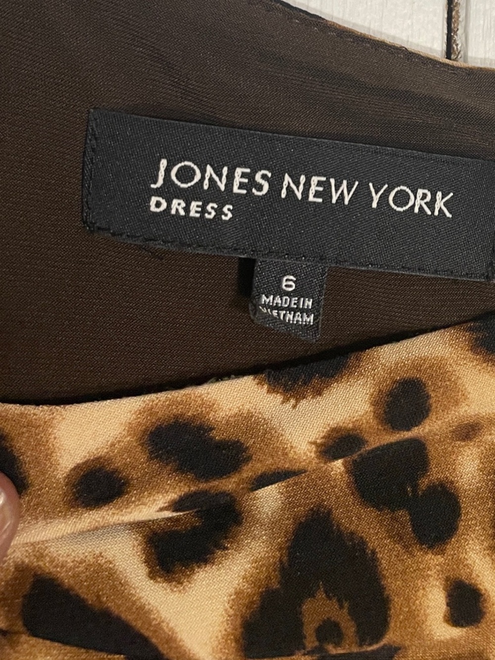 JONES NEW YORK, size 6, Leopard - Picture 4 of 4